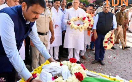 माजी आदिवासी विकासमंत्री मधुकरराव पिचड यांच्या पार्थिवावर शासकीय इतमामात अंत्यसंस्कार