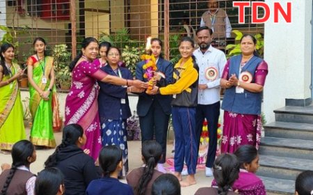 वार्षिक क्रीडा स्पर्धा २०२४ -२५ उद्घाटन समारंभ संपन्न.