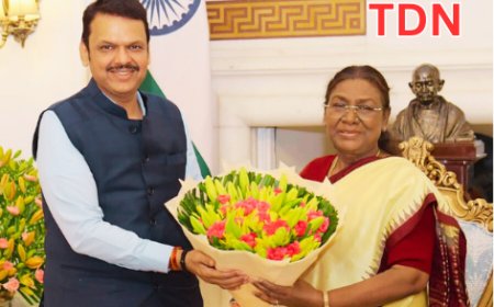 मुख्यमंत्री देवेंद्र फडणवीस यांनी घेतली राष्ट्रपती आणि उपराष्ट्रपतींची सदिच्छा भेट
