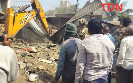 पिंपरी चिंचवडमध्ये अतिक्रमणाविरोधात कडक कारवाई