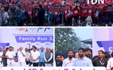 बाणेरमध्ये फॅमिली रन 3.0 मॅरेथॉनचे आयोजन