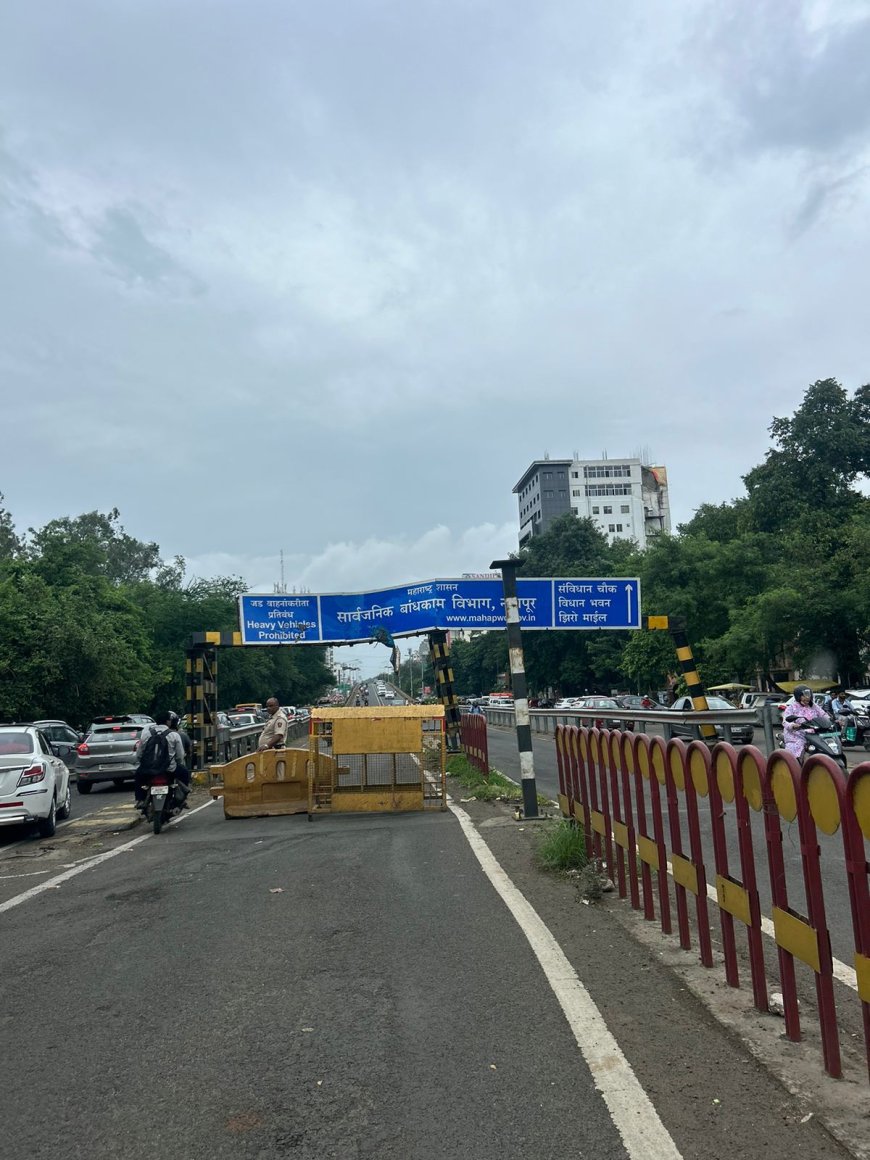 गोवारी फ्लायओव्हरवर गोंधळ: 15-वाहनांचा ढीग नागपूर हादरला