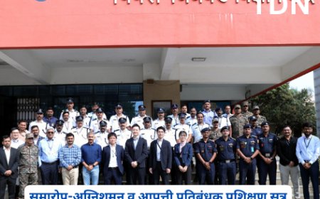 समारोप-अग्निशमन व आपत्ती प्रतिबंधक प्रशिक्षण सत्र