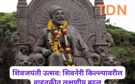शिवजयंती उत्सव: शिवनेरी किल्ल्यावरील वाहतुकीत लक्षणीय बदल